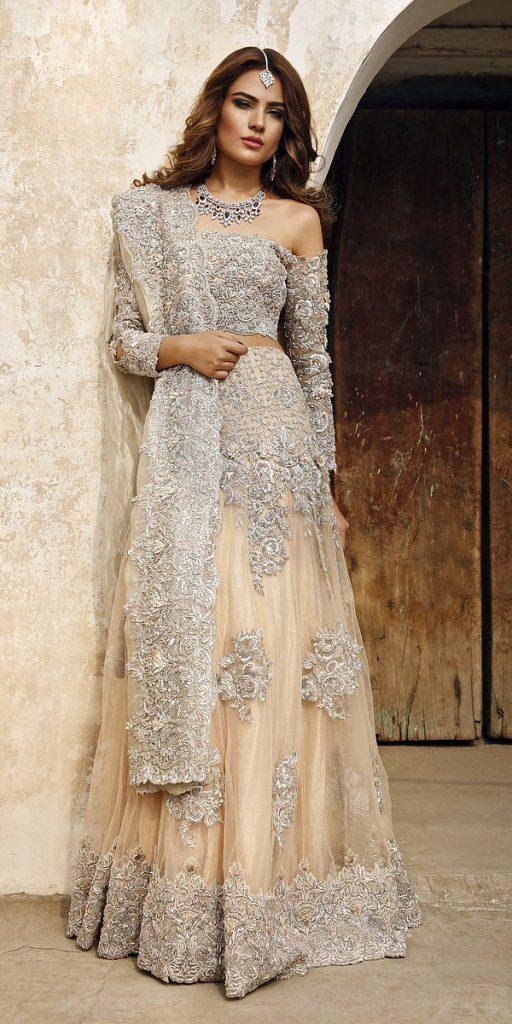 indian inspired wedding gown