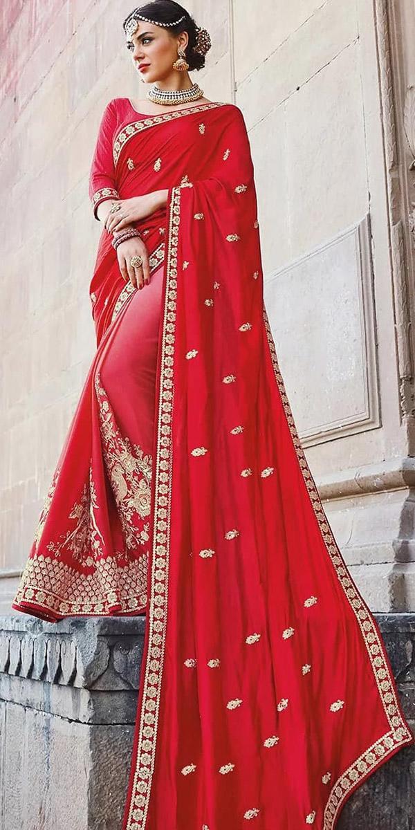 indian wedding dresses red lehenga traditional utsav fashion