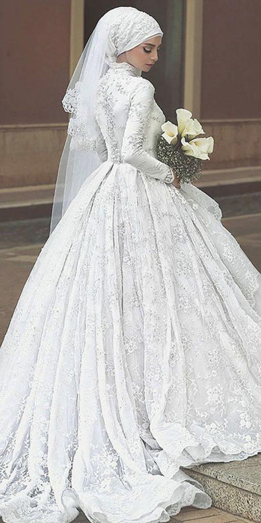 18 Of The Most Exclusive Muslim Wedding Dresses | Wedding Dresses Guide