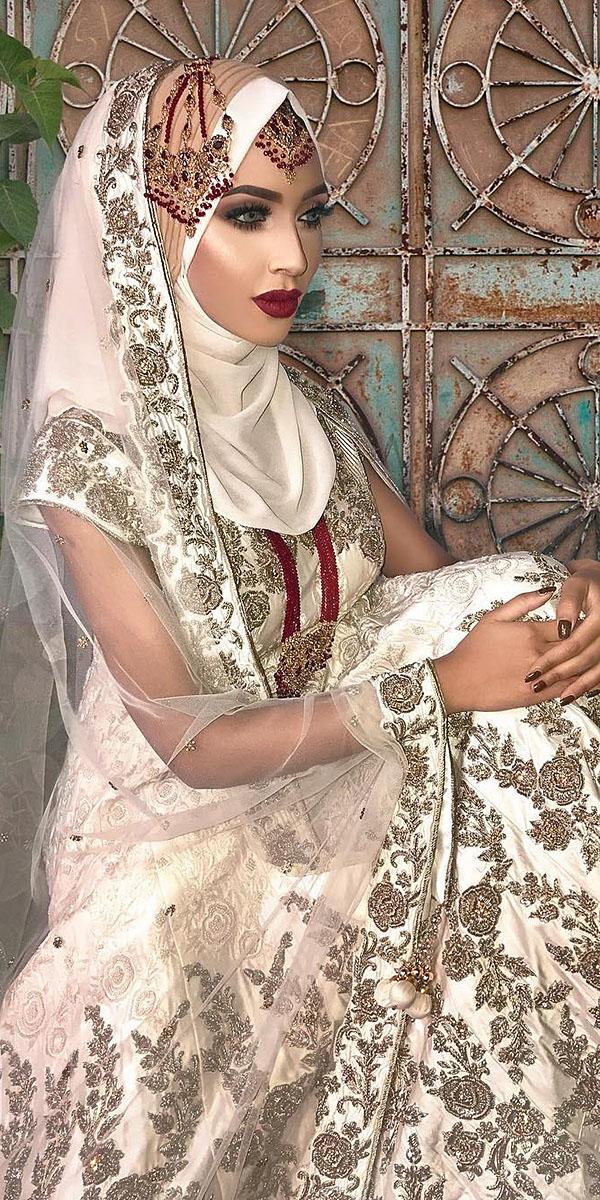 18 Of The Most Exclusive Muslim Wedding Dresses | Wedding Dresses Guide