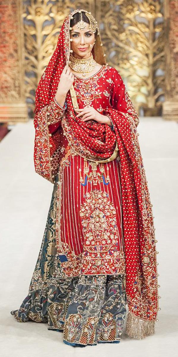 muslim pakistani wedding dress