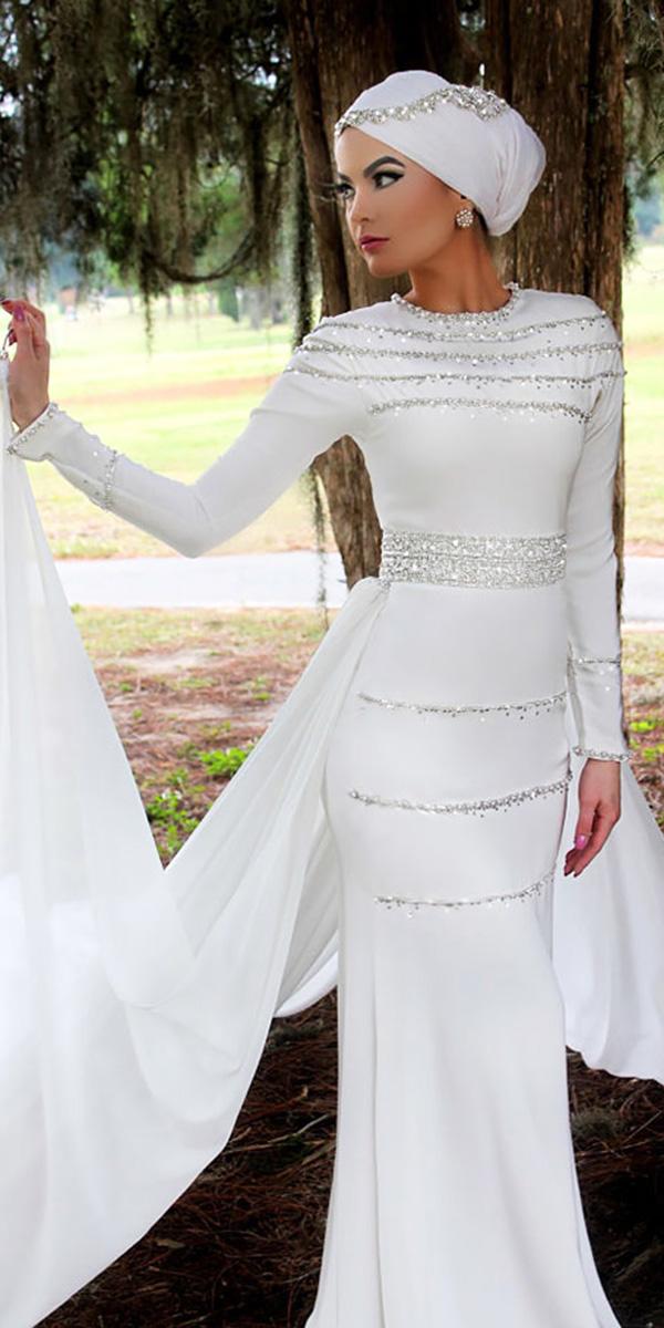 18 Of The Most Exclusive Muslim Wedding Dresses | Wedding Dresses Guide