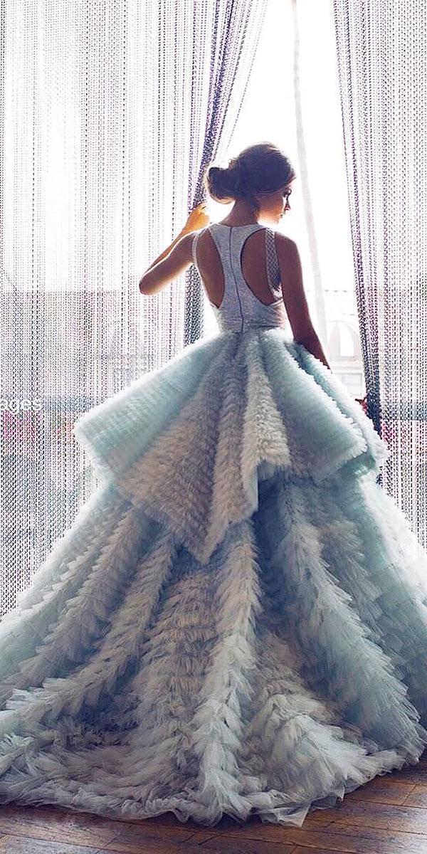 15 Colored Wedding Dresses To Make You A Stylish Bride