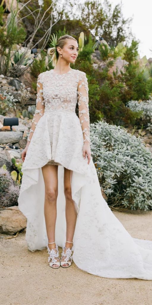  celebrity wedding dresses whitney port ashi studio