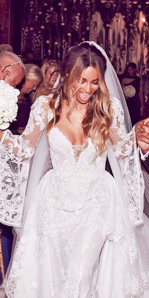 Celebrity Wedding Dresses 9 Best Styles Of All Time