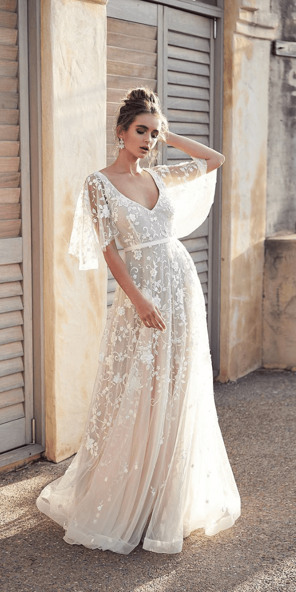 elegant wedding dresses modest bridal gown