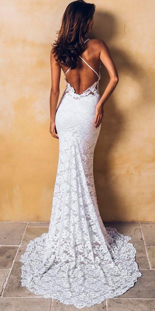 21 Fascinating Open Back Wedding Dresses | Wedding Dresses Guide