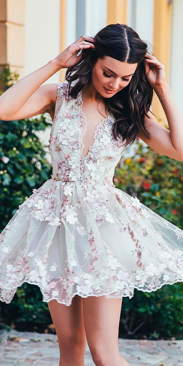 15 Floral Wedding Dresses For Magic Party | Wedding Dresses Guide