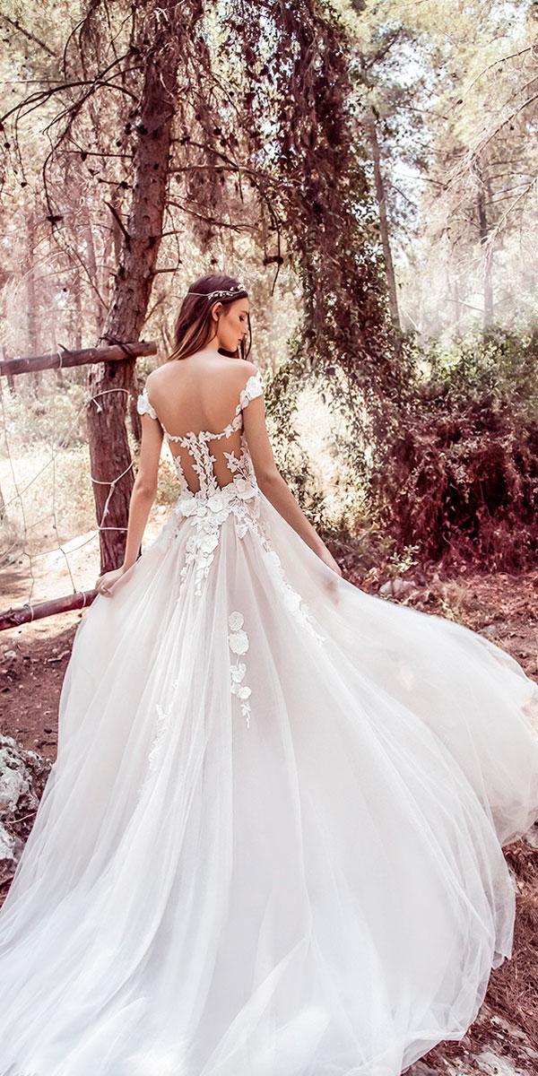 a line cap sleeves sweetheart neckline off the shoulder wedding dresses galia lahav