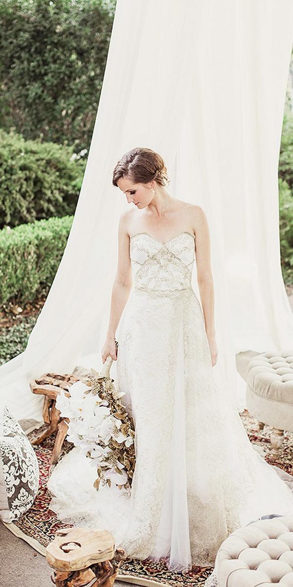 a line strapless sweetheart country wedding dresses shaun menary