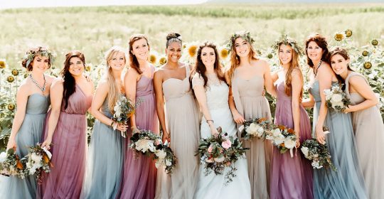 lavender bridesmaid dresses logan clement