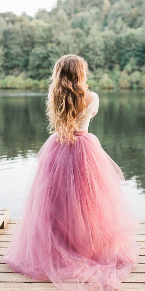 15 Pink Wedding Dresses You Like Immediately | Wedding Dresses Guide