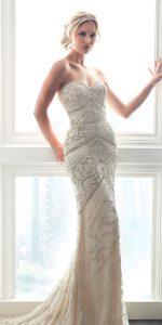 21 Unforgettable Sheath Wedding Dresses For Ideal Celebration | Wedding ...