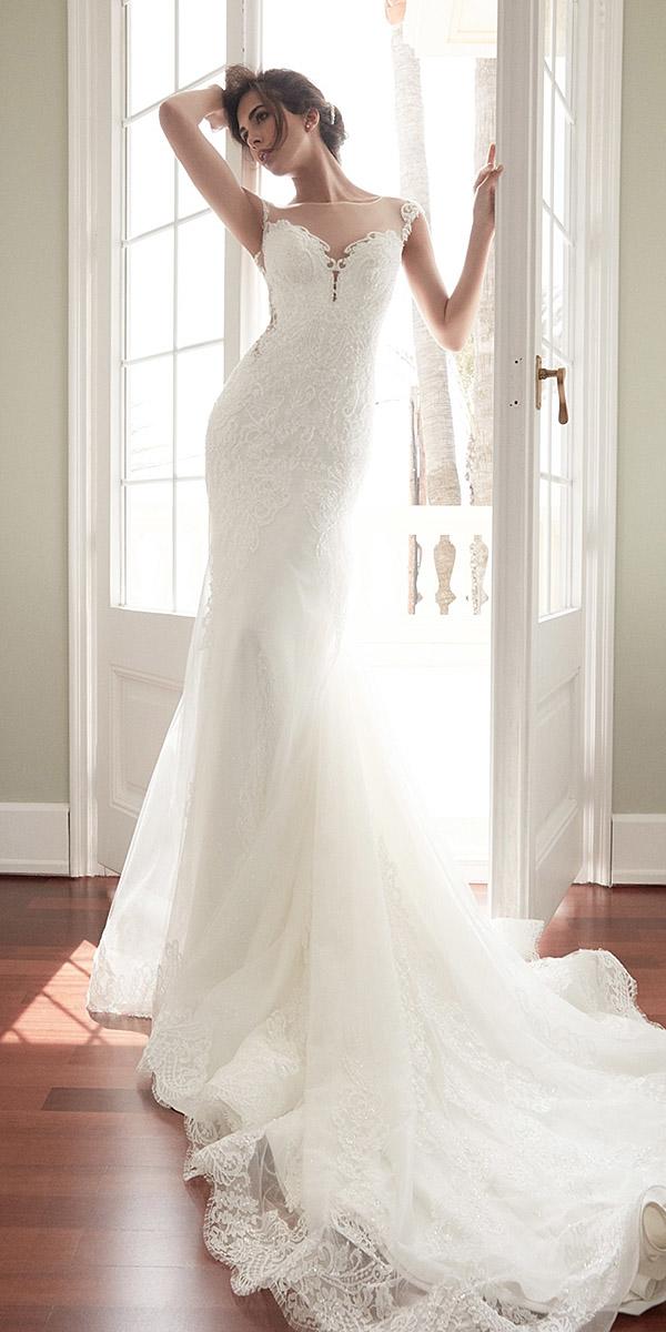 alessandra rinaudo wedding dresses cap sleeves illusion sweetheart lace with train
