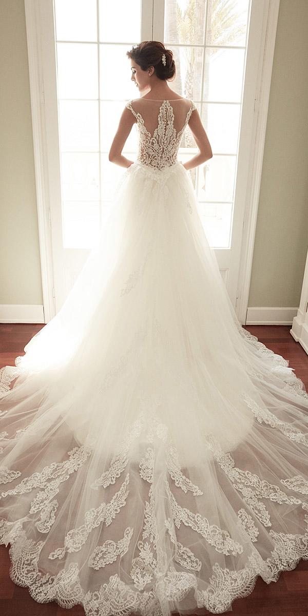 alessandra rinaudo wedding dresses cap sleeves lace back with train