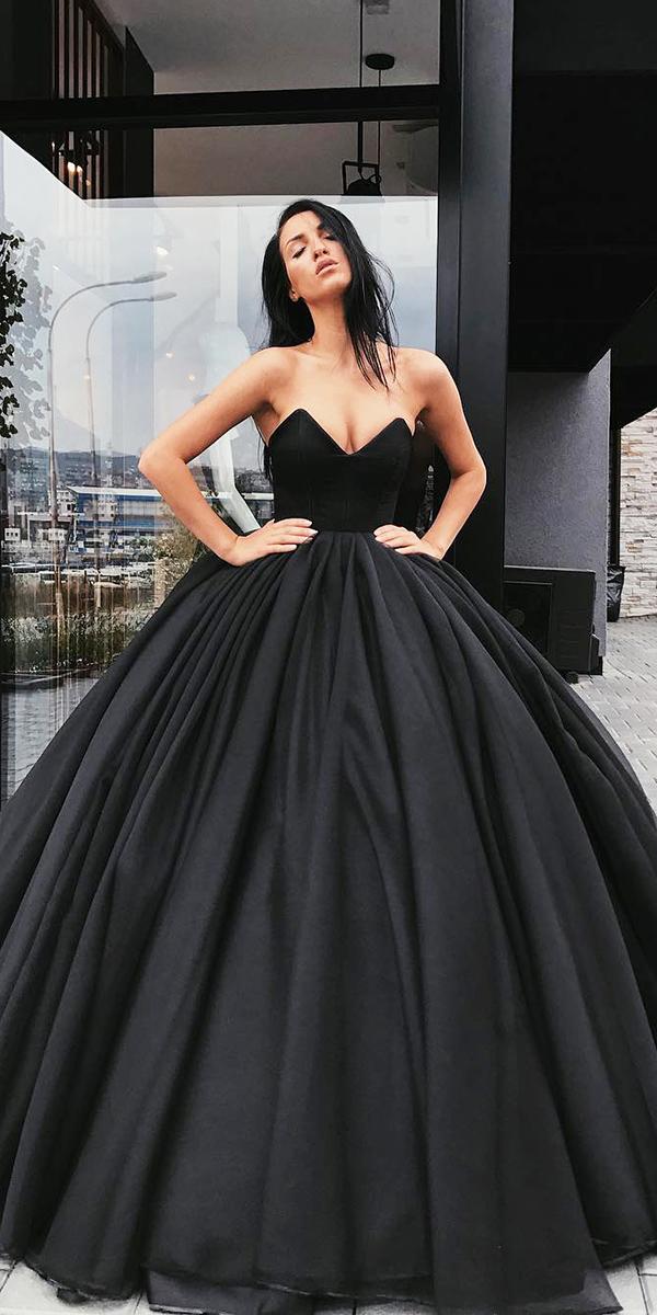 30 Beautiful Black  Wedding  Dresses  That Will Strike Your 