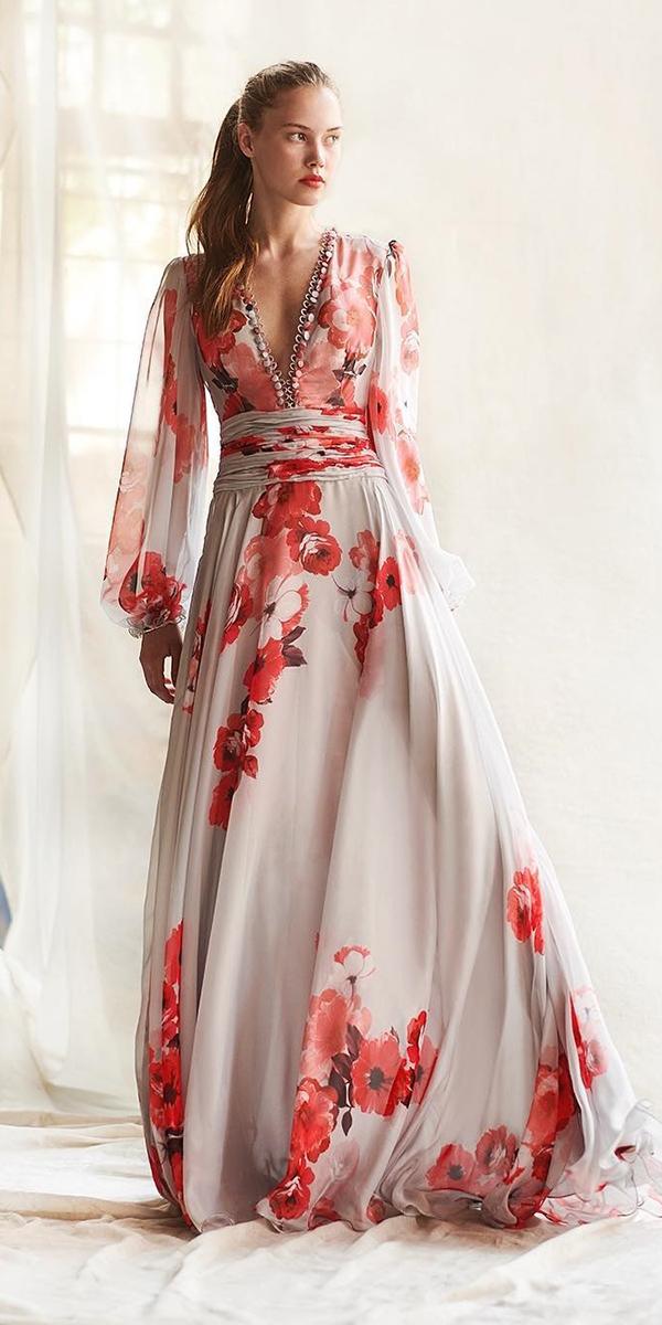 Long dresses for wedding guests fall