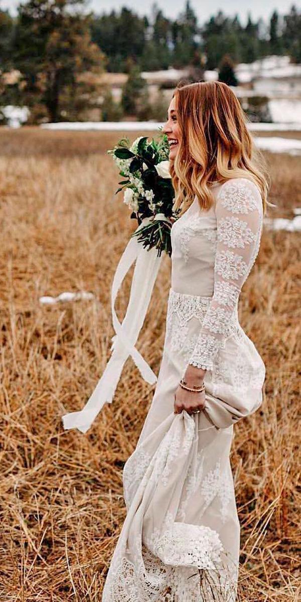 vintage casual wedding dress