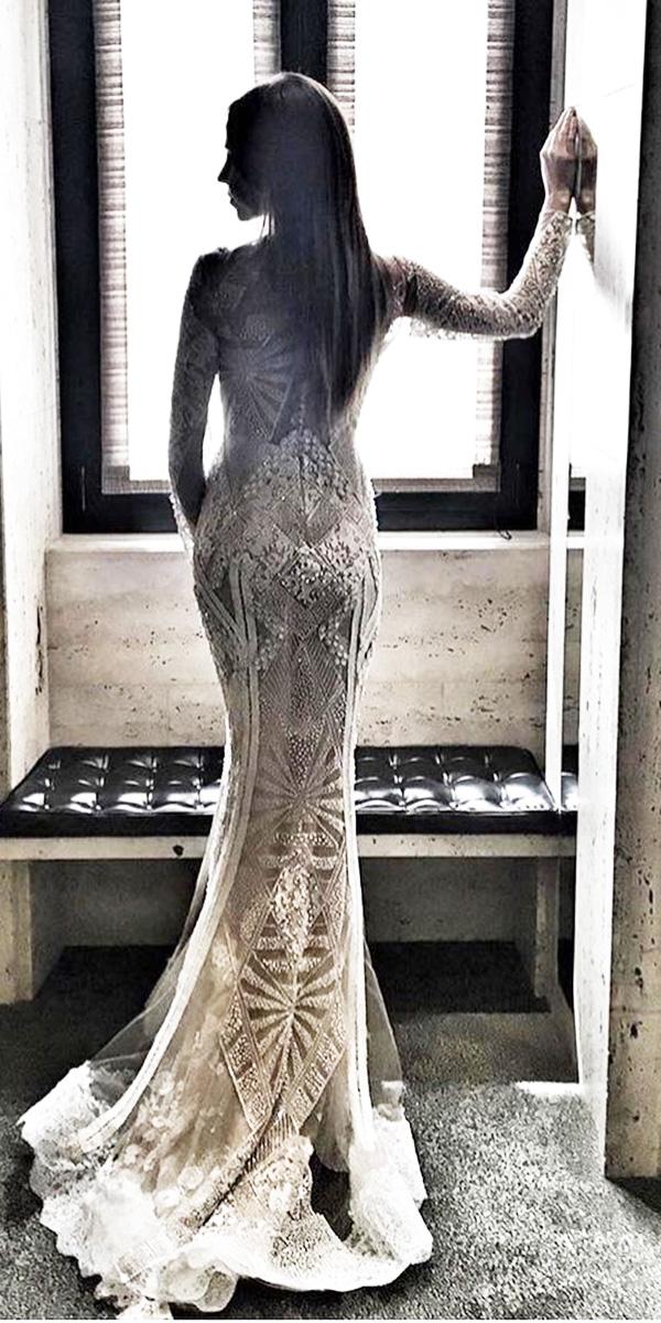 dresses for the beach wedding wedding dresses 2018 mermaid with long sleeves vintage yolan cris - dresses for the beach wedding