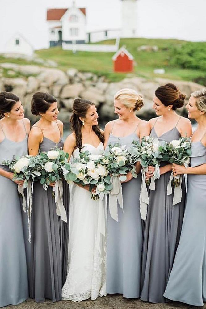 9 Sophisticated Grey Bridesmaid Dresses Wedding Dresses Guide 3215