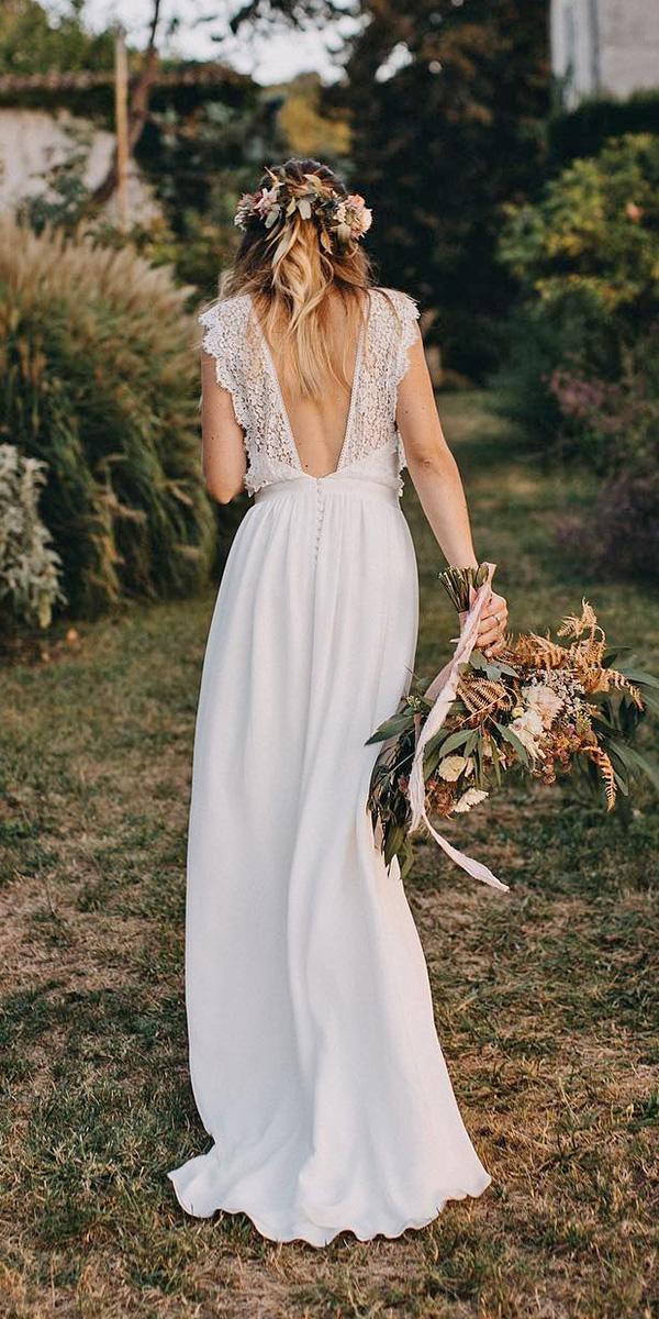 Lace Boho Wedding Dresses To Inspire You Wedding Dresses Guide