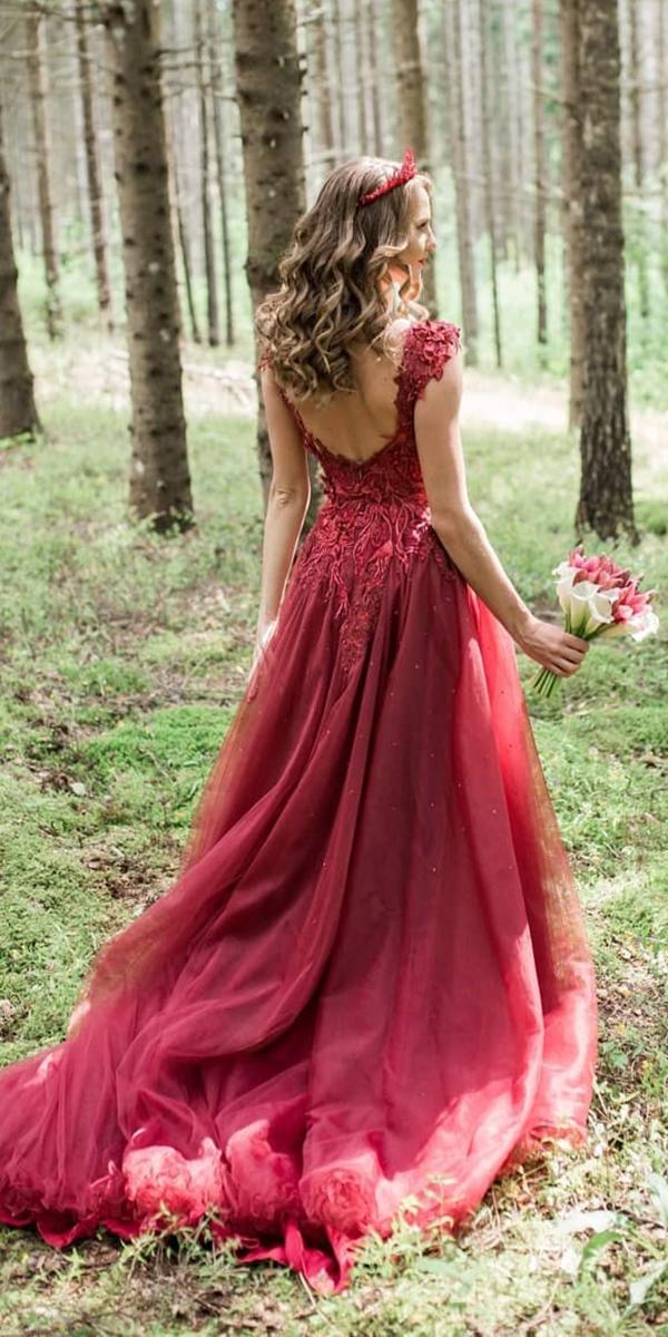 15 Your Lovely Red Wedding Dresses Wedding Dresses Guide