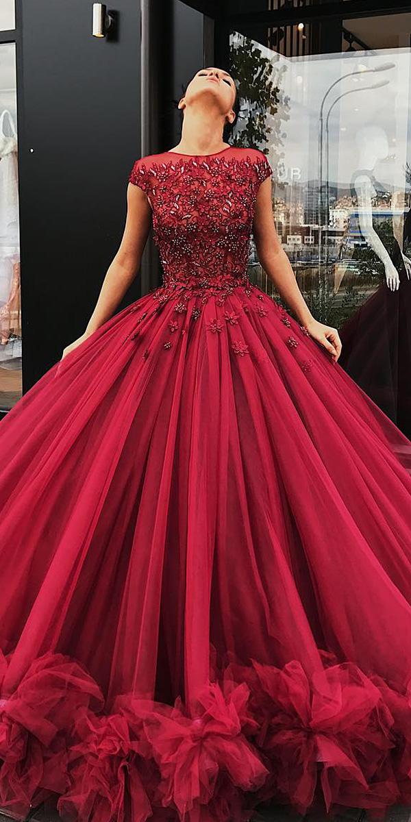 red dresses for wedding