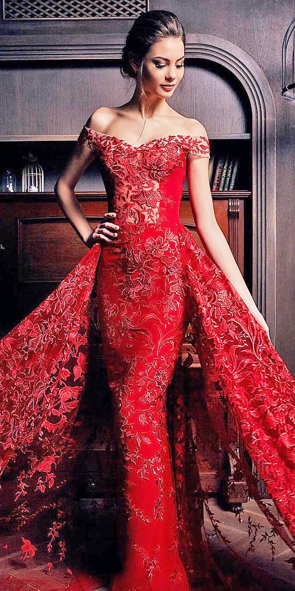 15 Your Lovely Red Wedding Dresses Wedding Dresses Guide 