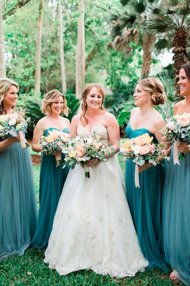 straight strapless sweetheart long teal bridesmaid dresses brooke images