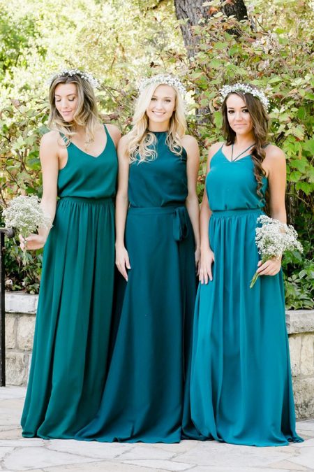 Teal Bridesmaid Dresses : 15 Styles That You Must See