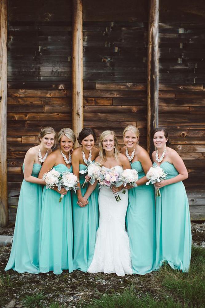 15 Most Incredible Teal Bridesmaid Dresses You Must See Wedding Dresses Guide 0039