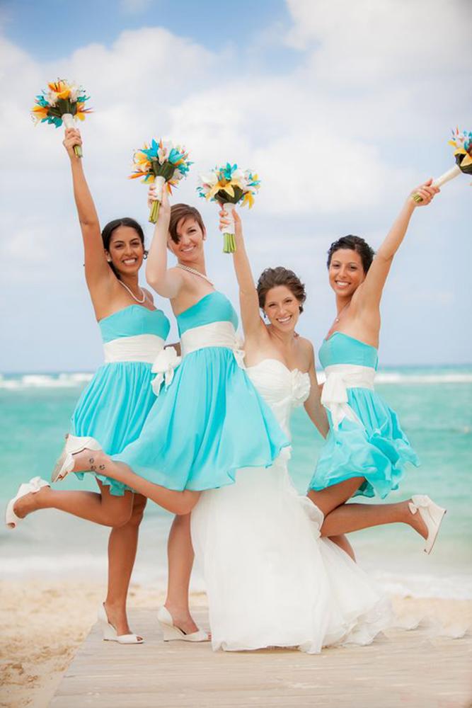 teal bridesmaid dresses short straight across jf hannigan