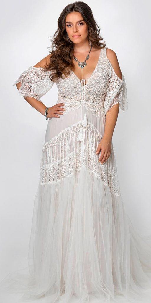 27 Amazing Boho Wedding Dresses With Sleeves | Wedding Dresses Guide