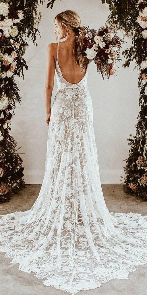 beach destination wedding dresses sheath with spaghetti straps full lace grace loves lace