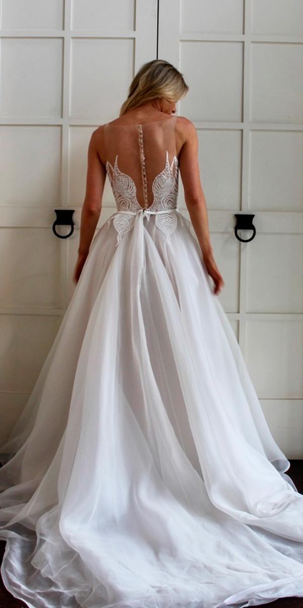 revealing-wedding-dresses-a-line-illusion-backless ...