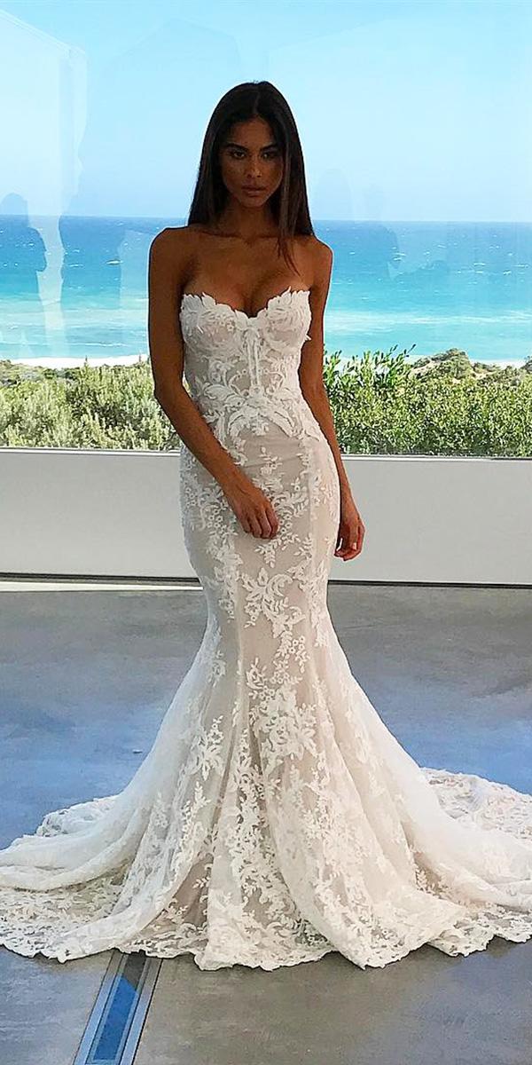 24 Trumpet Wedding Dresses That Are Fancy & Romantic Wedding Dresses