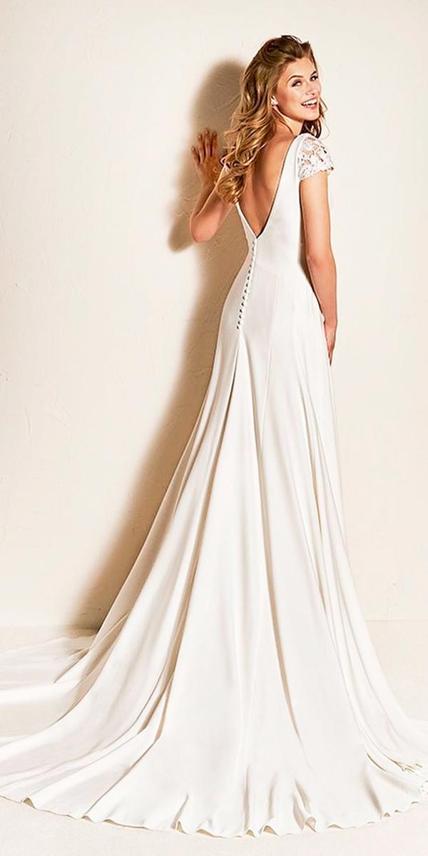 wedding-dresses-fall-2018-simple-open-back-a-line-with