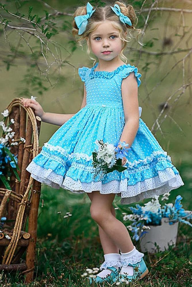 24 Country  Flower Girl  Dresses  That Are Pretty Wedding  