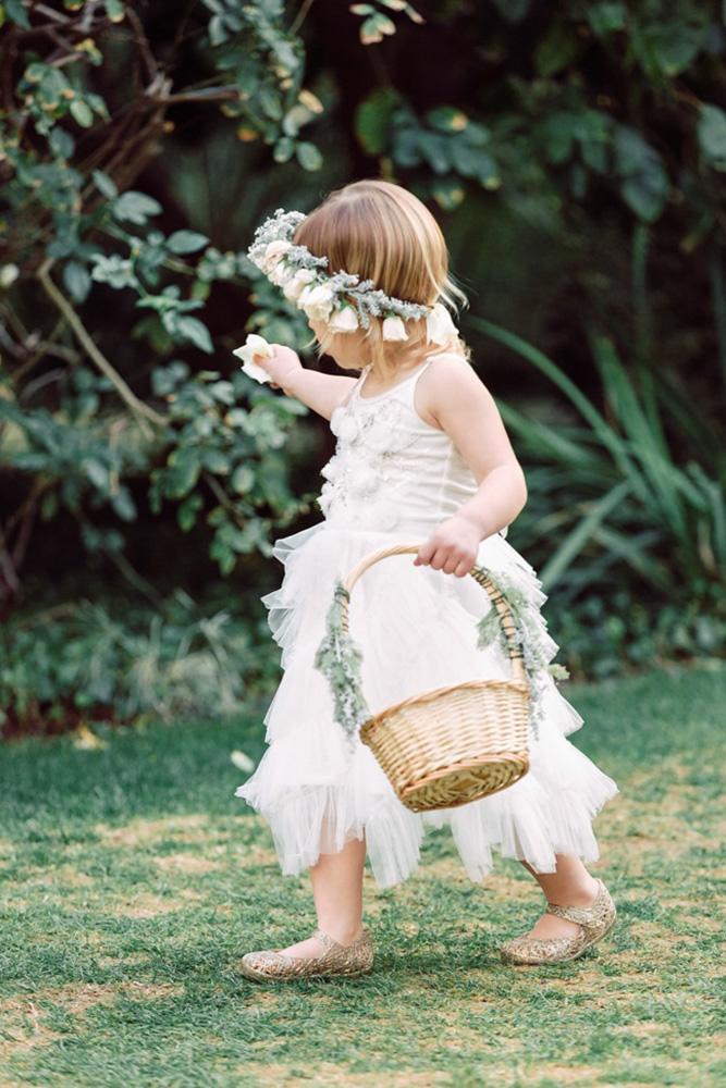 country flower girl dresses rustic ruffled skirt jana williams photography