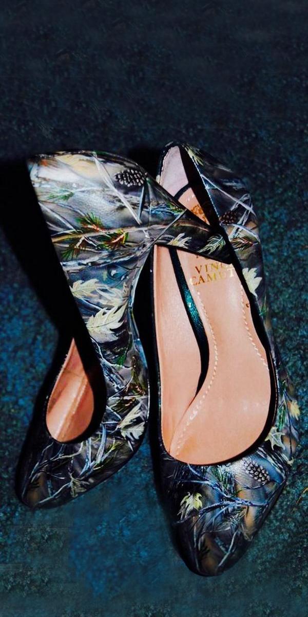 camo wedding shoes