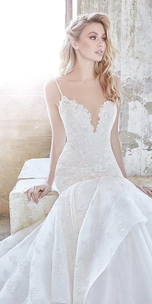 Hayley paige fit and flare hot sale wedding dress