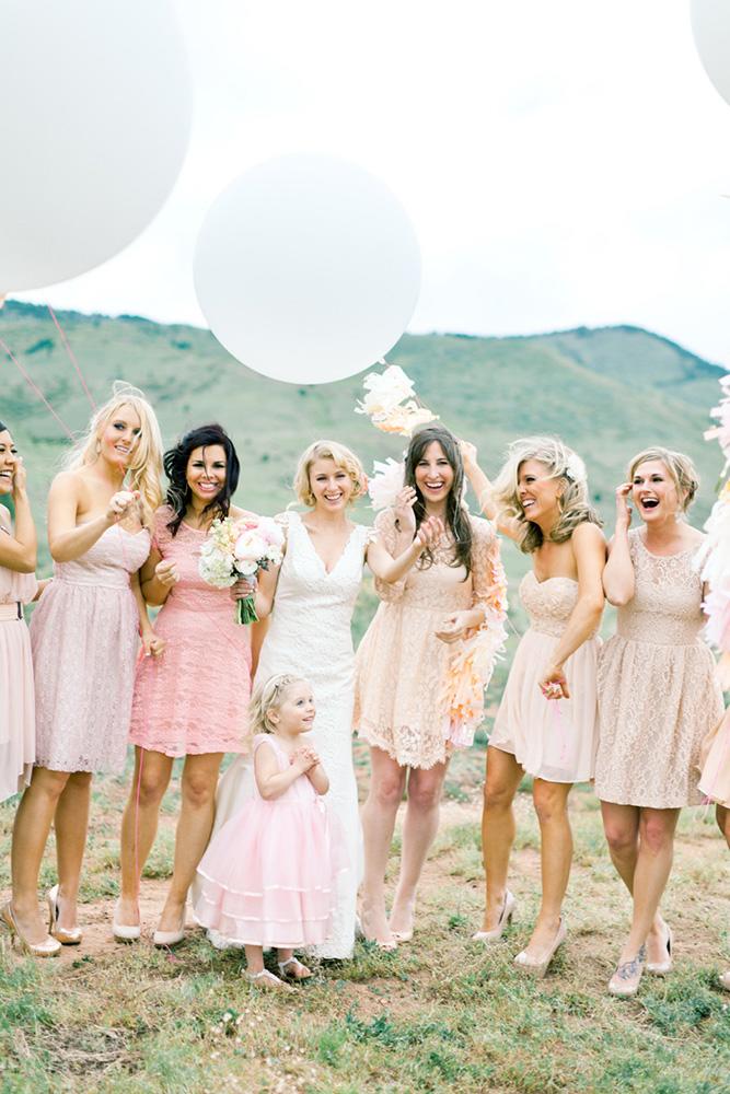rustic bridesmaid dresses short pastel color brumley wells