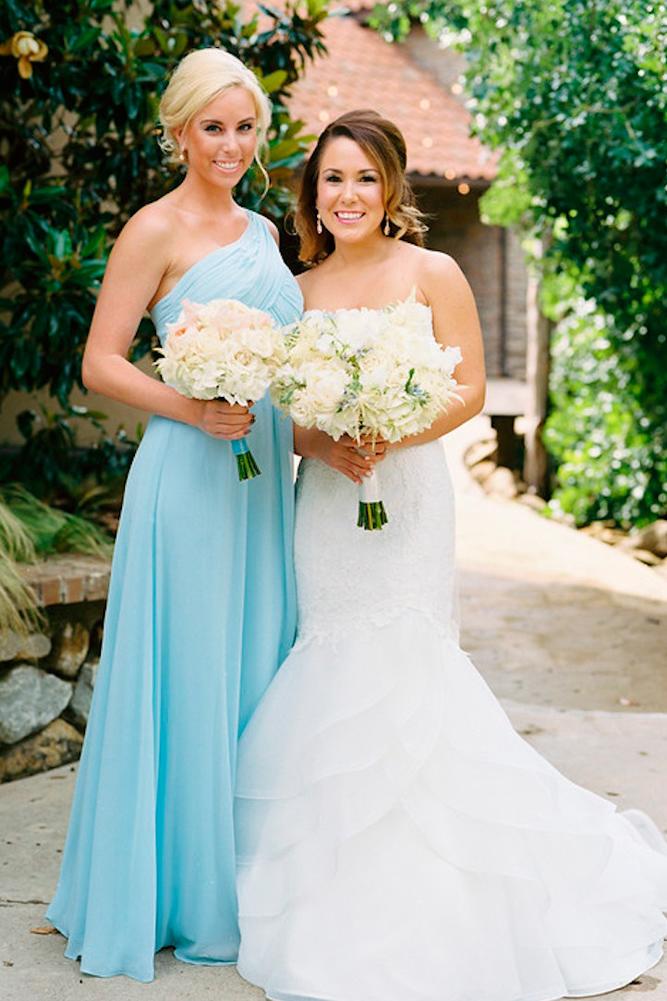 blue bridesmaid dresses straight tiffany long one shoulder ben q photography