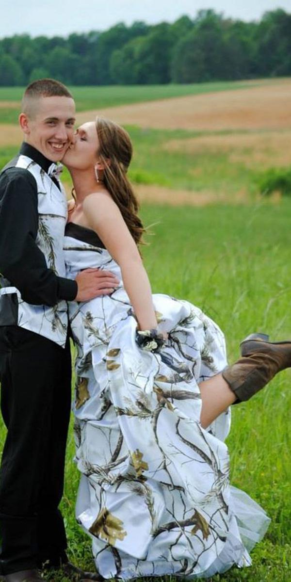 Cheap camo prom clearance dresses