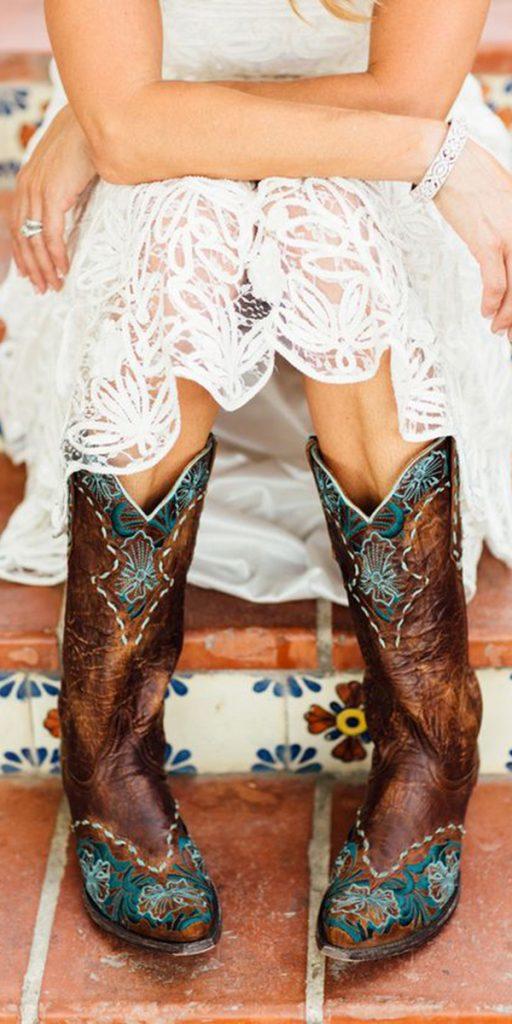 cheap camo wedding dresses boots brown brittrene photo