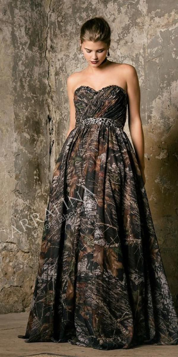 Camouflage hotsell wedding dresses