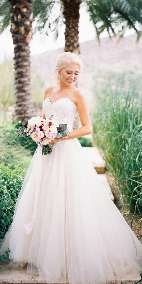country wedding dresses aline sweethart strapless outdoor casablancа