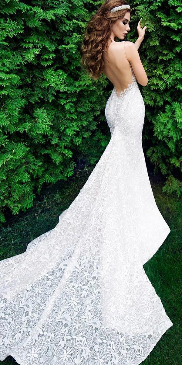 Mermaid wedding dresses low back with train ariamo bridal Wedding Dresses Guide