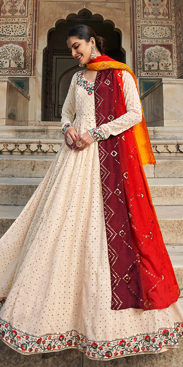 muslim wedding dresses with sleeves white utsavfashion