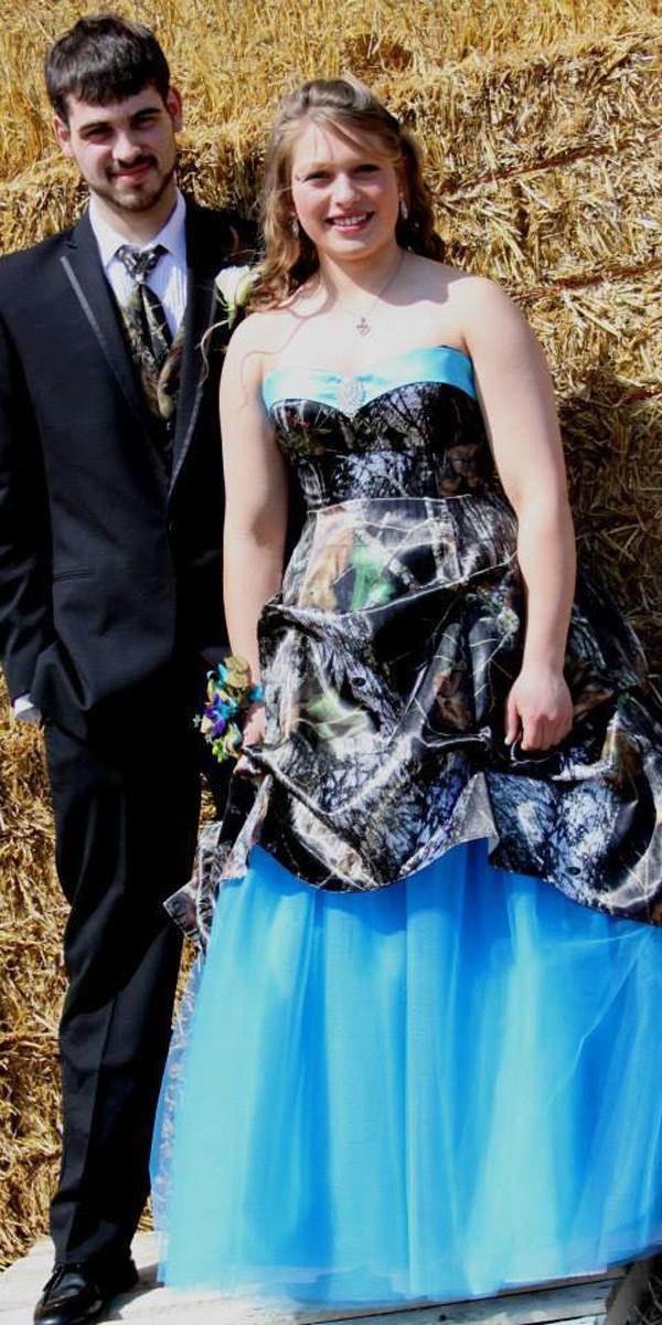 Plus Size Camo Prom Dresses